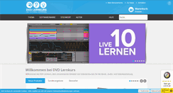 Desktop Screenshot of dvd-lernkurs.de